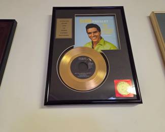 Elvis gold record
