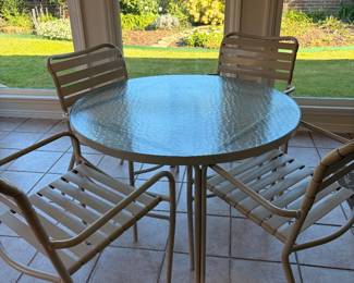 Outdoor table set