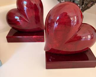 Ducceschi alabaster bookends