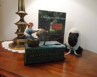 The One that Got Away heavy cast iron mechanical bank