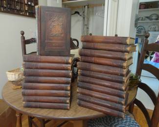 20 Volume Set/ Leather Bound/Gold Edges