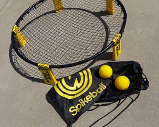 Lot #25- Spikeball Roundnet Game Set with Three Balls & Carry Bag