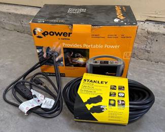 Lot #32- XPower Portable Power Station with Stanley Extension Cord