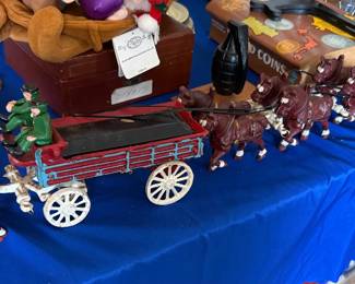 VTG Cast Wagon & Horses