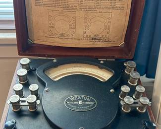 VTG Weston Polyphase Wattmeter
