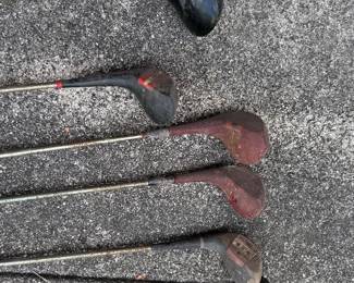 VTG Wooden Golf Clubs