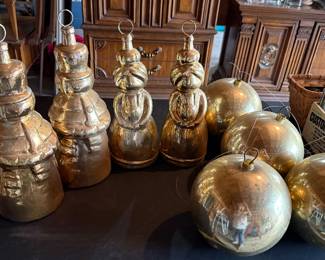 VTG Large Plastic Ornaments
