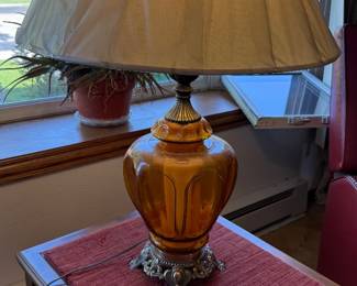 VTG Amber Lamps (2)
