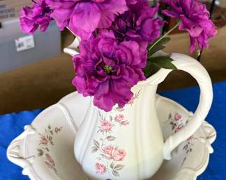 VTG Royal Haeger Pitcher & Bowl