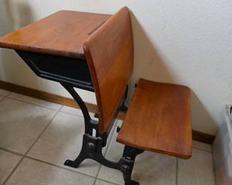 older school desk