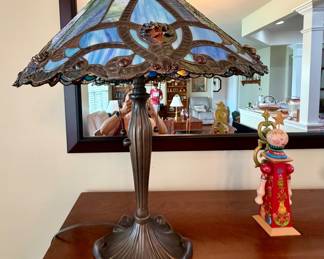 Tiffany style lamp