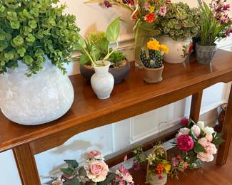 Beautiful solid wood console table