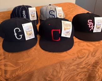 White Sox hat collection tags
