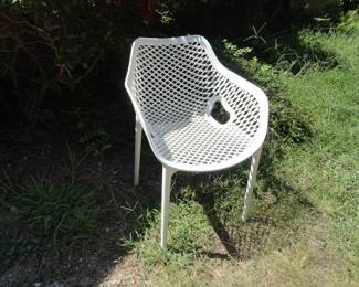 Compamia Air XL Outdoor Chair (4 of these chairs in white)