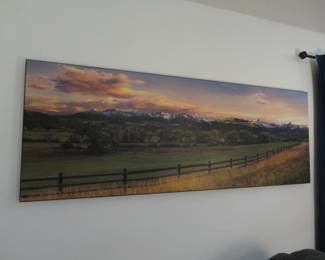 Panoramic Photograph on Canvas (Texas)
