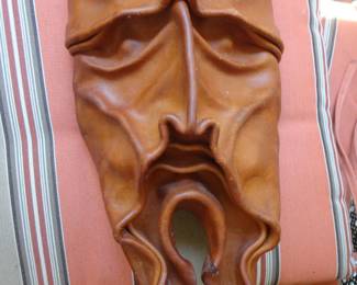 Vintage Calf Skin Leather Mask