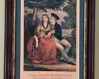 “Robert Burns and his Highland Mary”