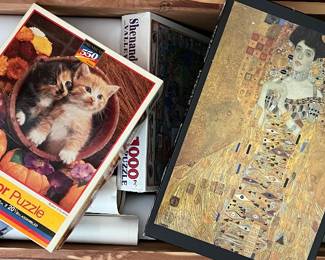 Many many puzzles and games