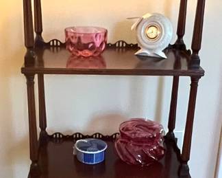 Dainty four shelf stand