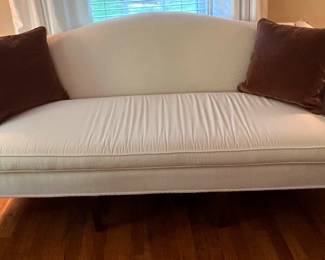 Pristine Sheraton off-white sofa
