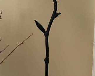 Modern lamp. Branch motif