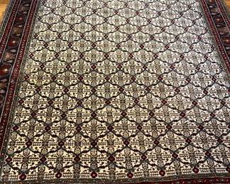 6x9 Turkmen afghan aluchi rug