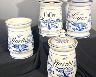 German canister set- very old