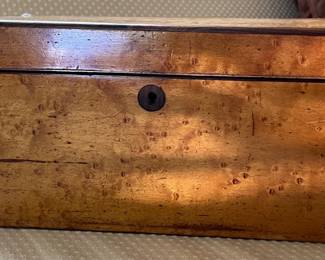 Vintage tea caddy
