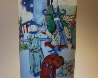 Colorful oriental lamp