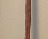 Decorative oar with fish motif