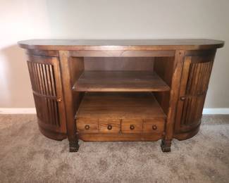 Sofa table with storage