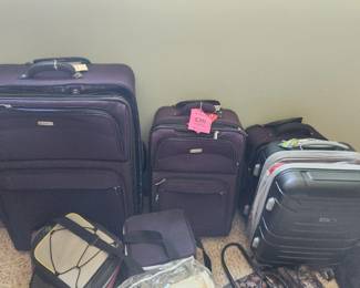 Assorted luggage