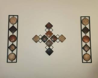 Metal wall decor