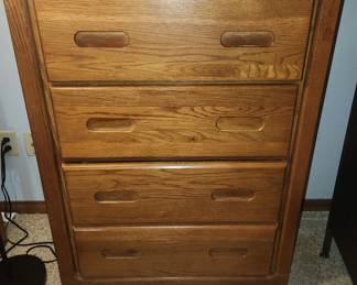 Oak chest