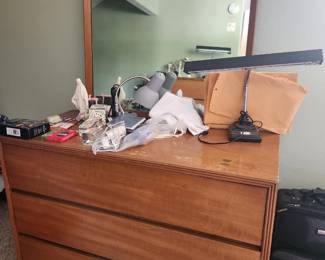 MCM dresser with mirror