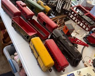 Large Vintage Lionel & Marx Train Collection