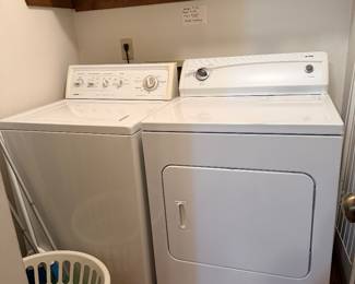 Kenmore washer & dryer