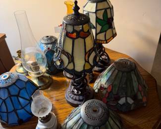 Tiffany style lamps