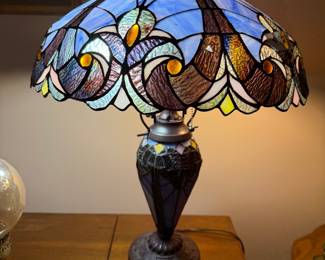 Tiffany style lamp