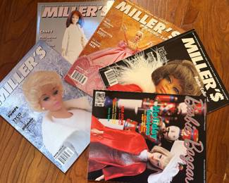 Vintage Barbie magazines and collectible Barbie ephemera