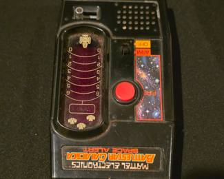 Battlestar Galactica Space Alert handheld electronic game