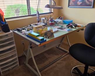 large professional drafting/art table