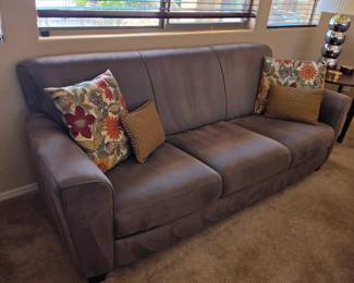 Pristine 2 gray sofa set