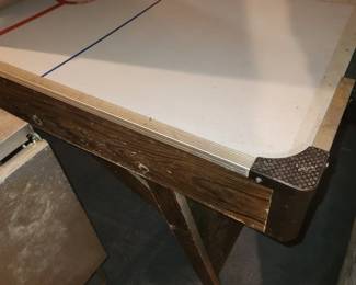 Small air hockey table