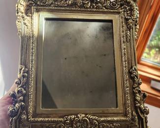 Mini antique mirror