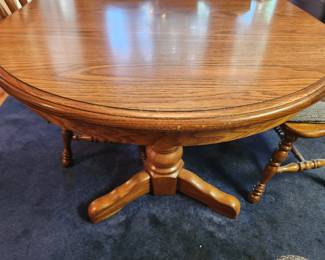Dining table and 4 chairs