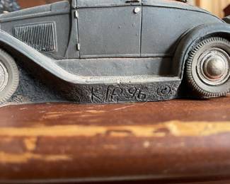 Vintage Resin Model Automobile