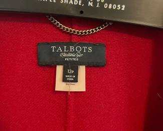 Talbots Red Blazer