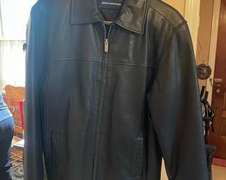 John Ashford Black Leather Jacket