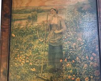 Daniel Ridgway Knight A Moment's Rest Print
